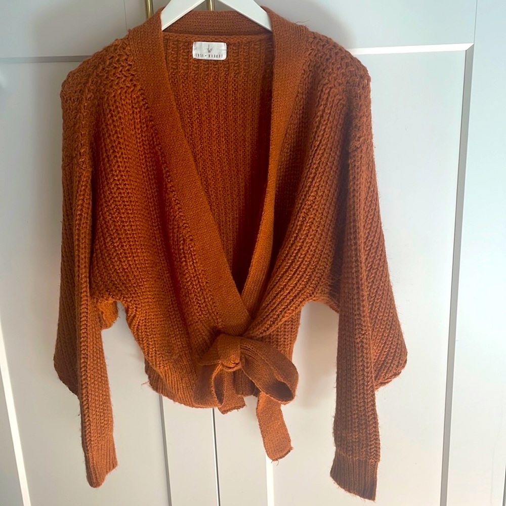 Lost and Wander Wrap Sweater